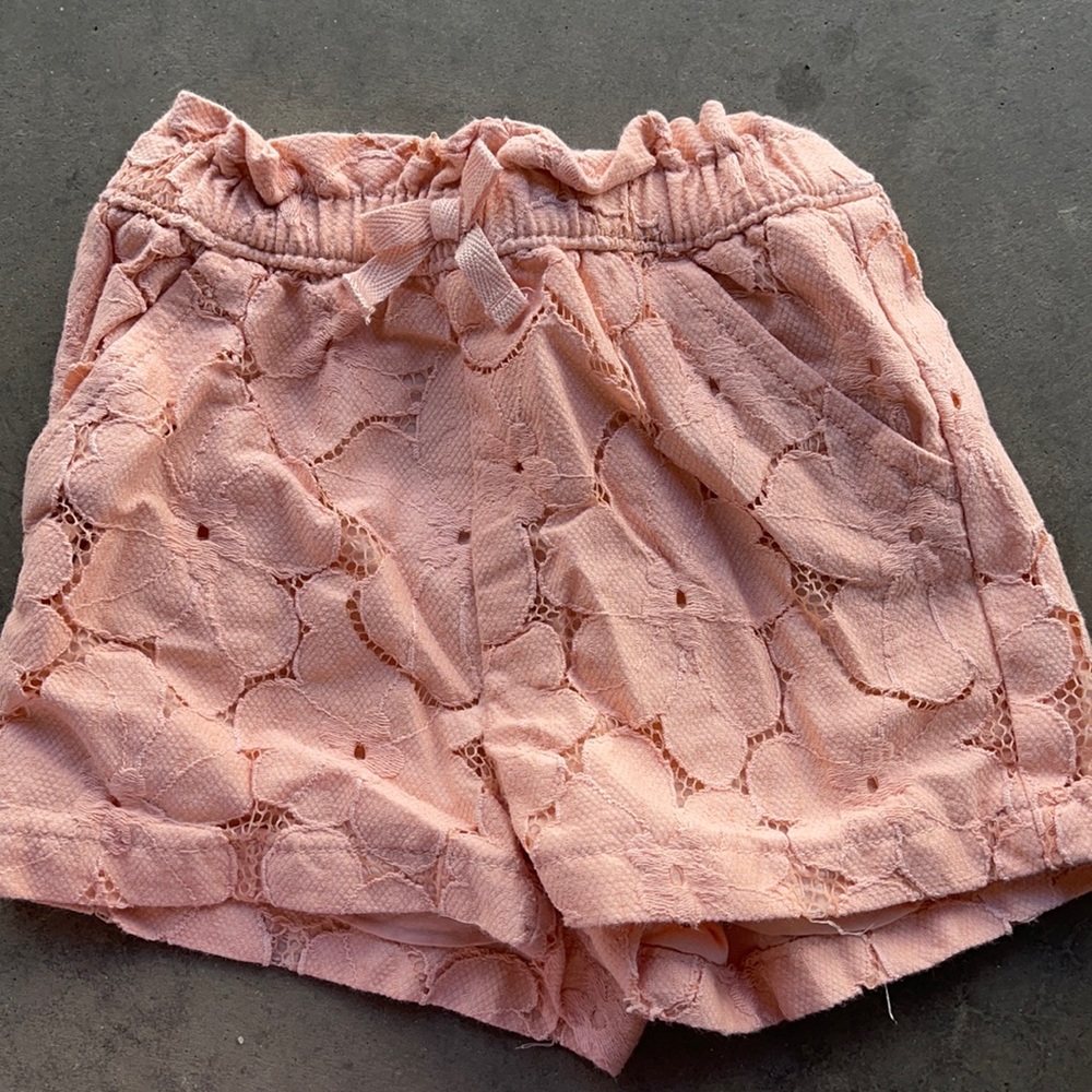 Janie and Jack pink shorts